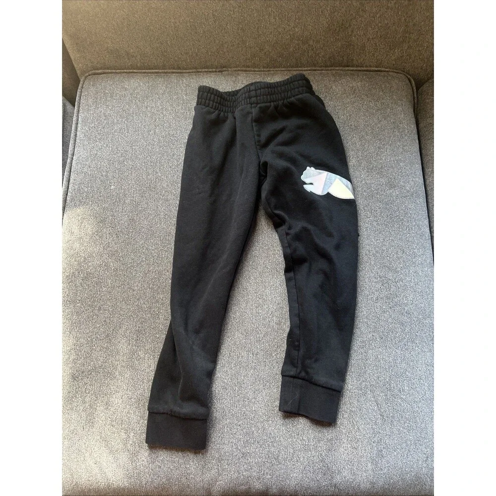 Boys‎ PUMA fleece lined jogger pants BLACK Size Medium 6x